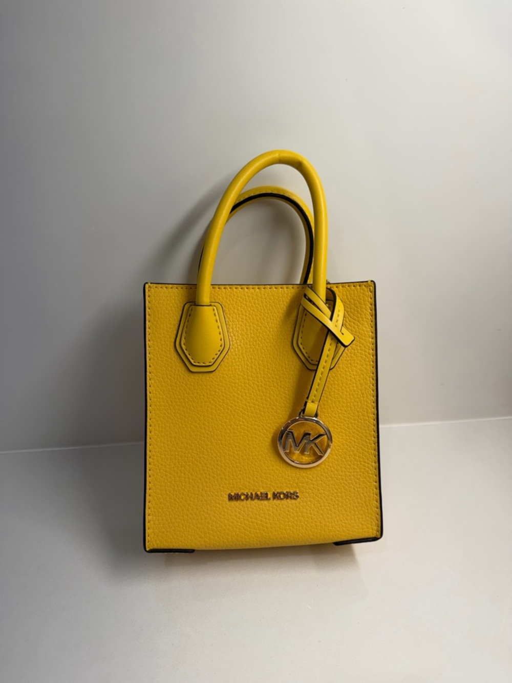 New with tags Michael Kors Yellow Mini Tote Bag never worn